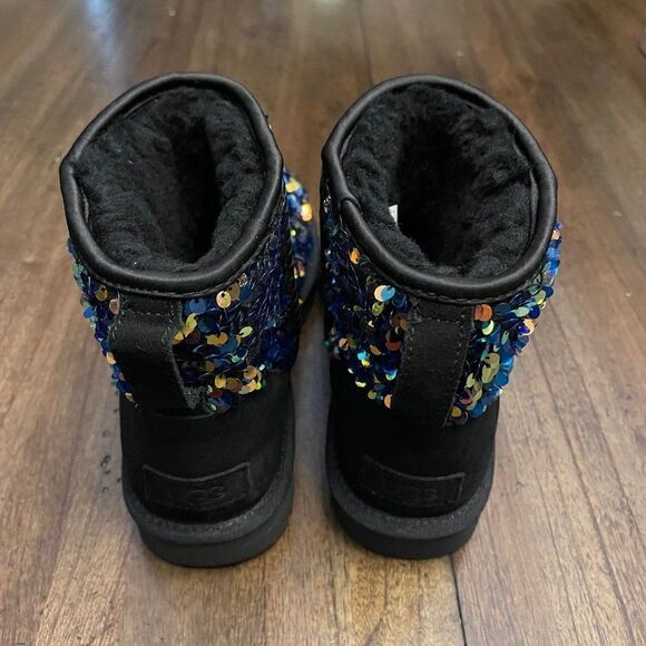 UGGs Classic Mini Stellar Sequin Booties - Picture 3 of 10